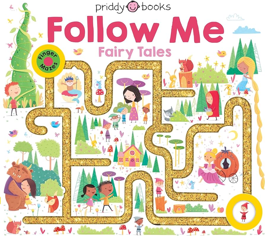 Maze Book: Follow Me Fairy Tales