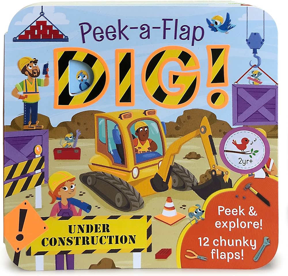 peak-a-flap: dig!