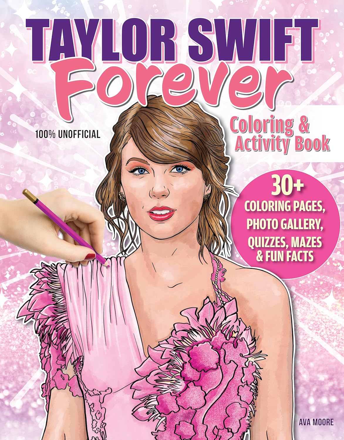 Livre de coloriage et d'activités pour toujours de Taylor Swift 