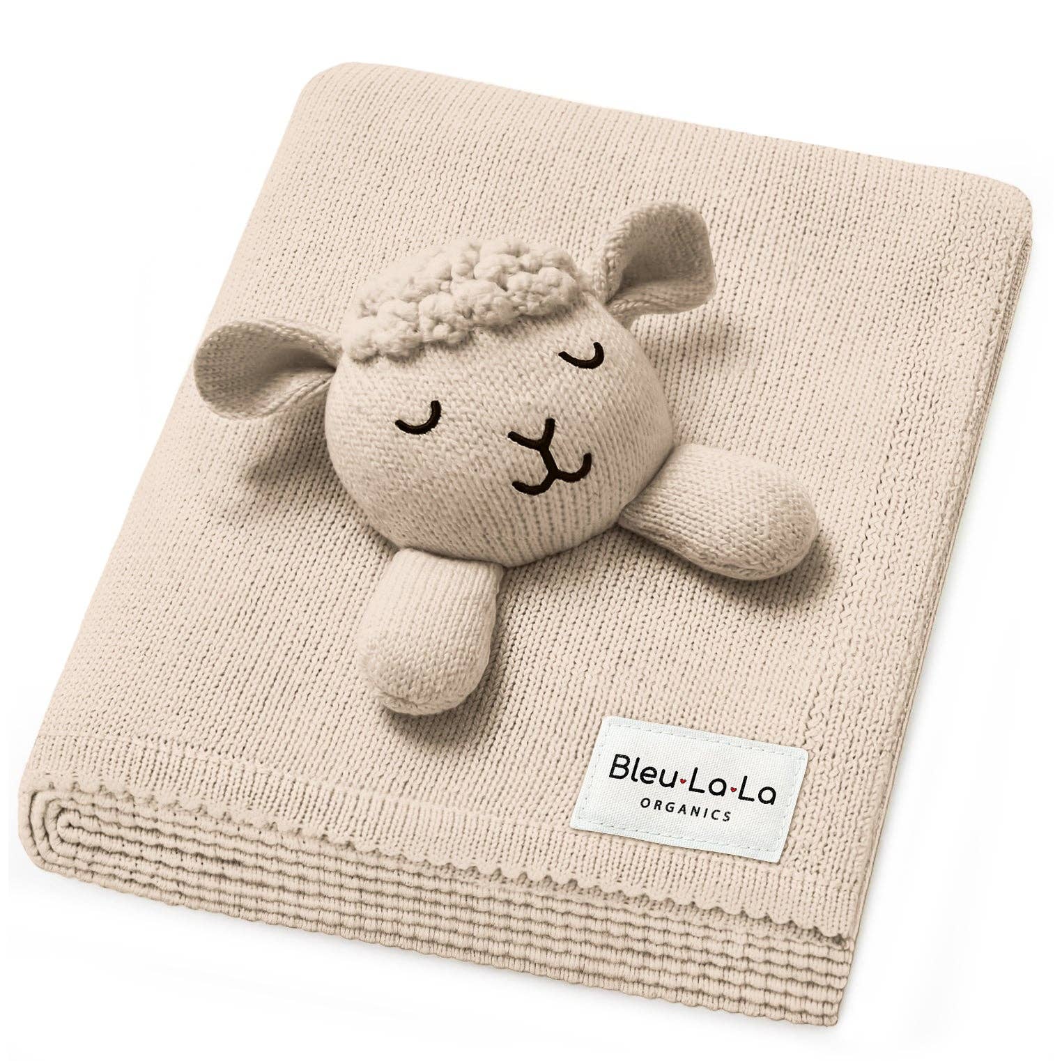 Blanket Lovey - oatmeal Sheep