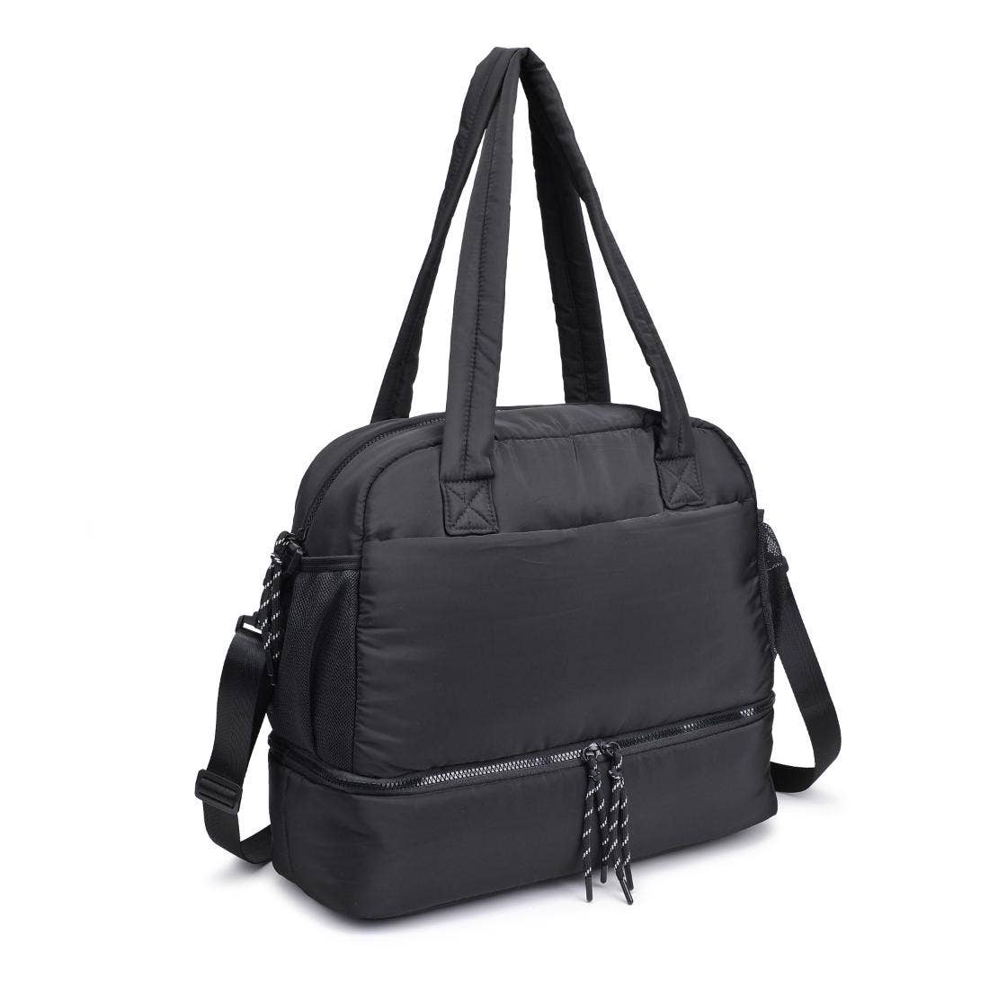 Nylon Multi Compartment Travel Weekender