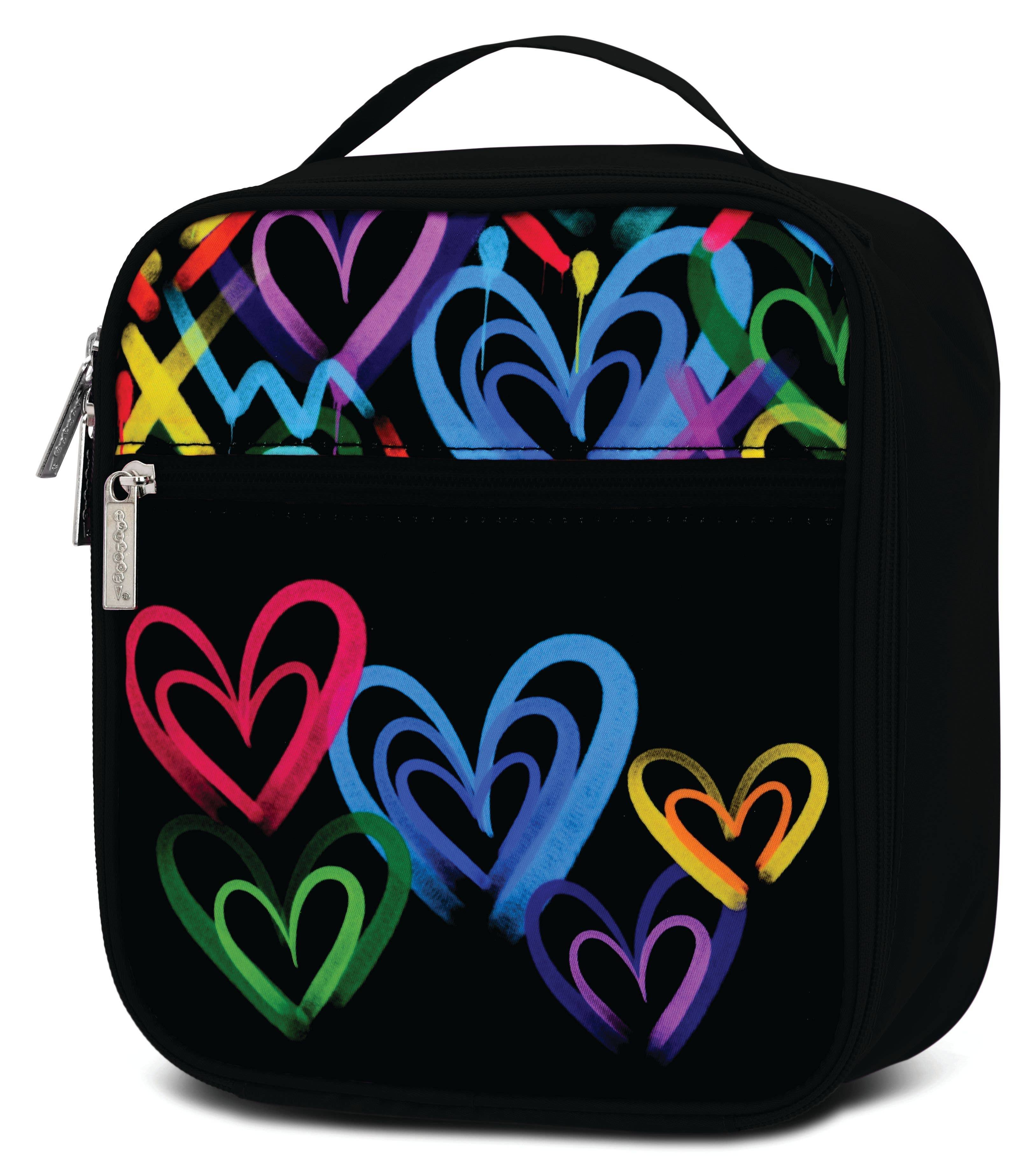 COREY PAIGE HEARTS LUNCH TOte