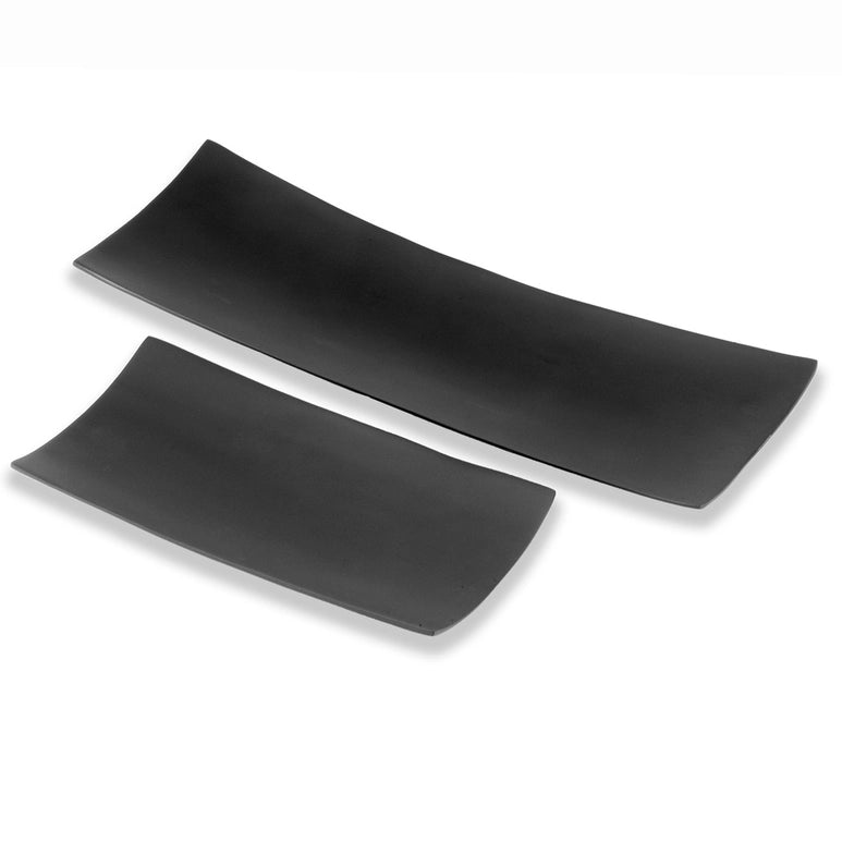 Larga Black Trays - Set of 2