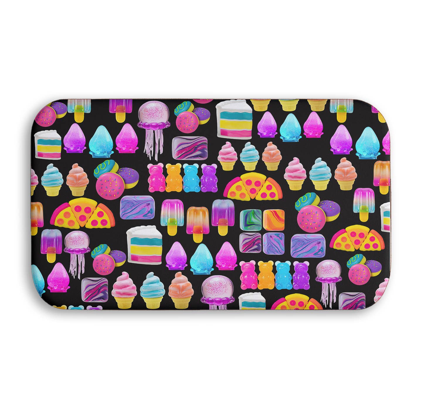 Camp Floor Mat – Neon Treats