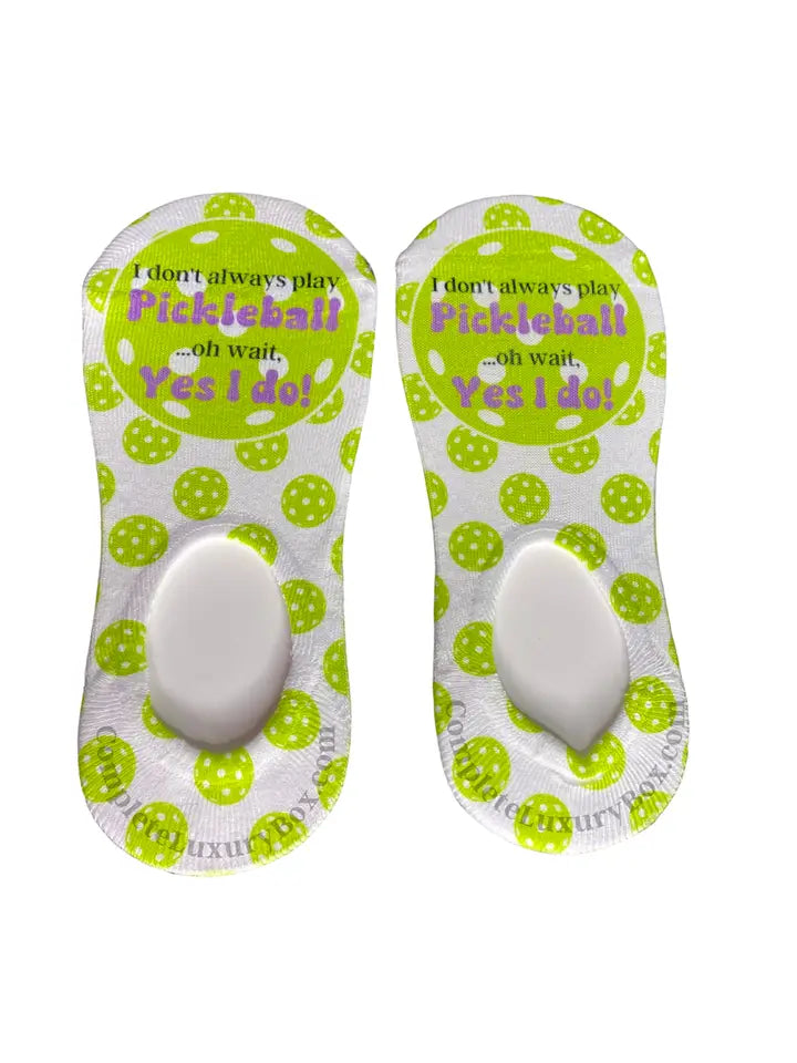 No-Show Socks Women's Pickleball Yes I Do