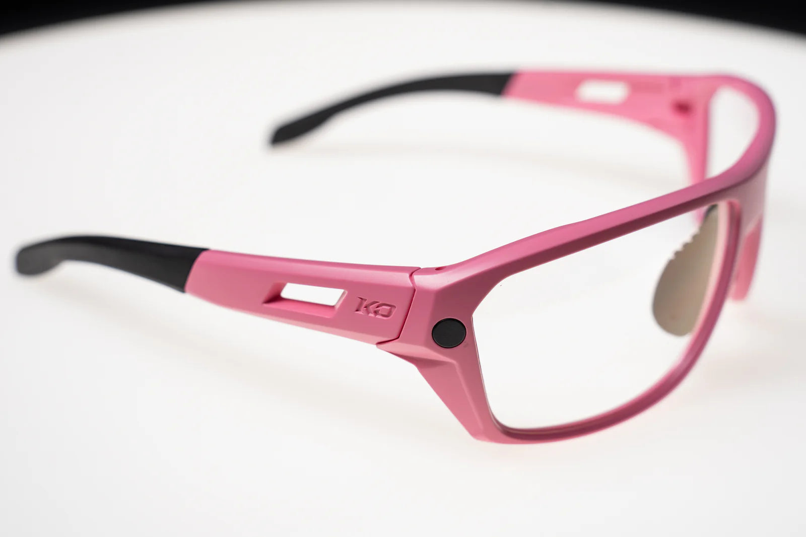 Knockout Optics pickleball glasses: Pink