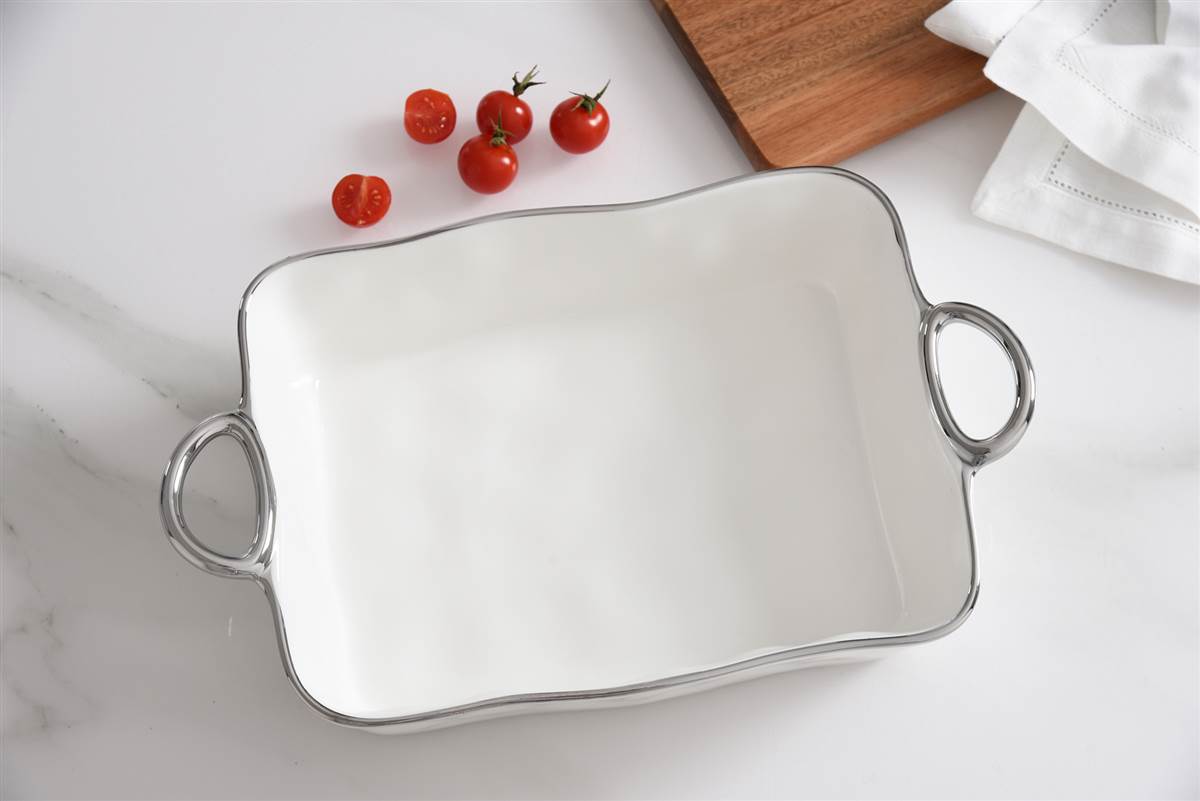 Pampa bay Rectangular baking dish - Silver
