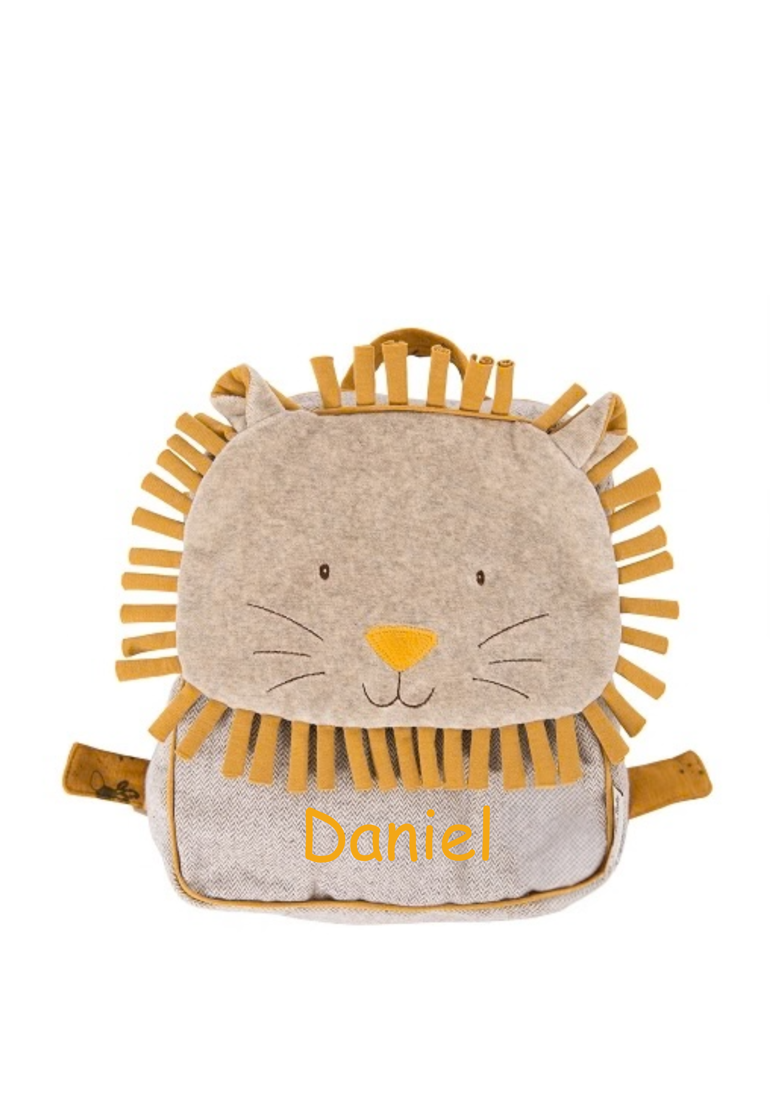 Personalized Sous Mon Baobab Lion Backpack