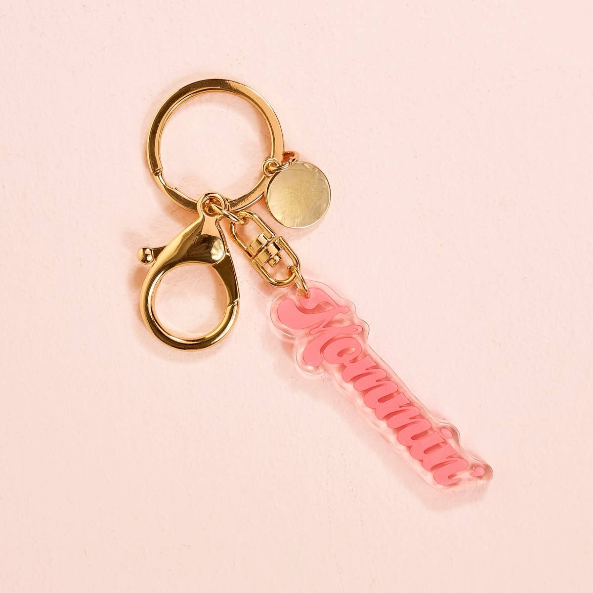 Acrylic Keychain–Mommin'