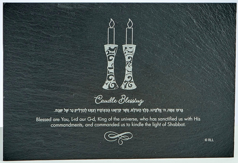 Shabbat Candle Drip Tray