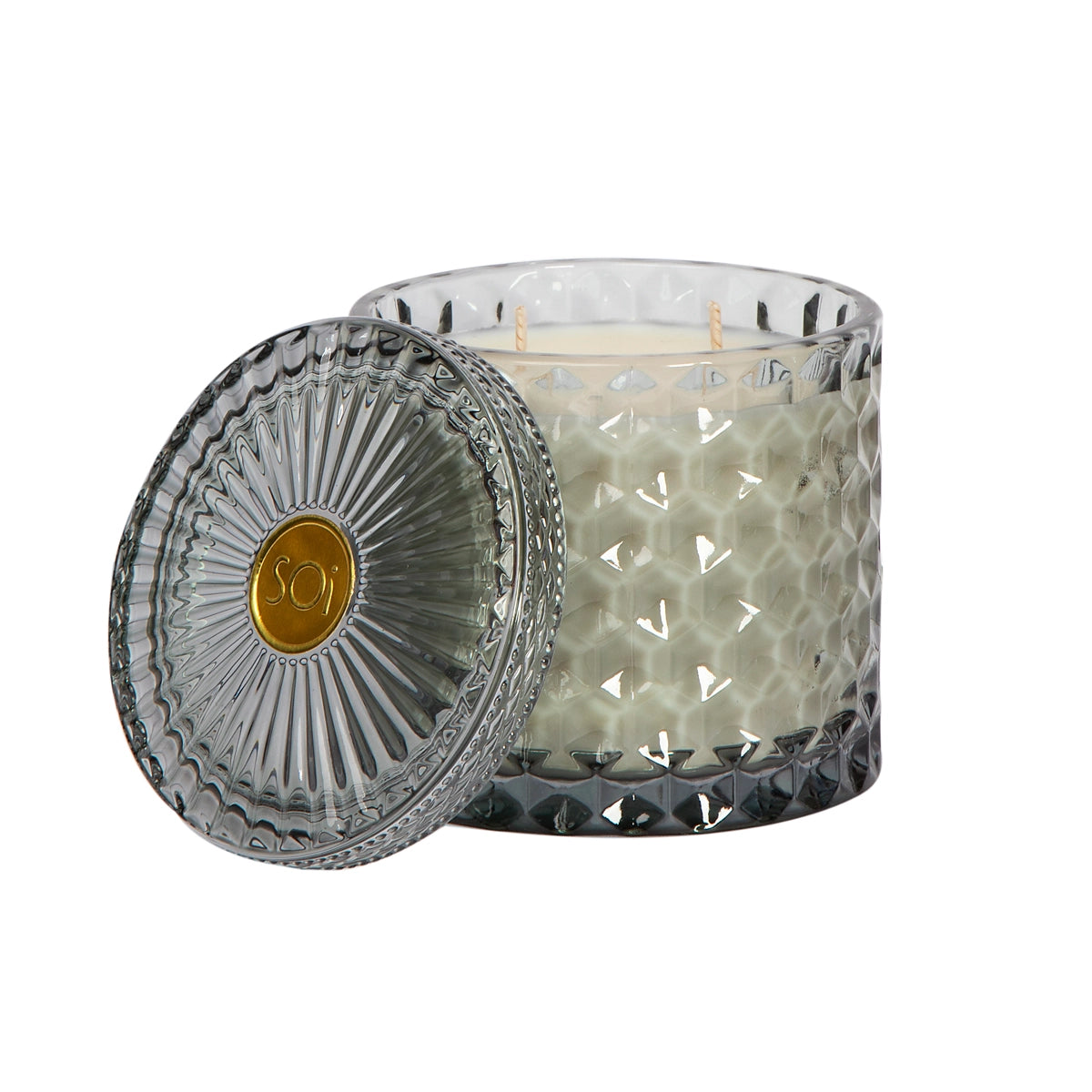 Heathered Suede Shimmer Candle 15oz