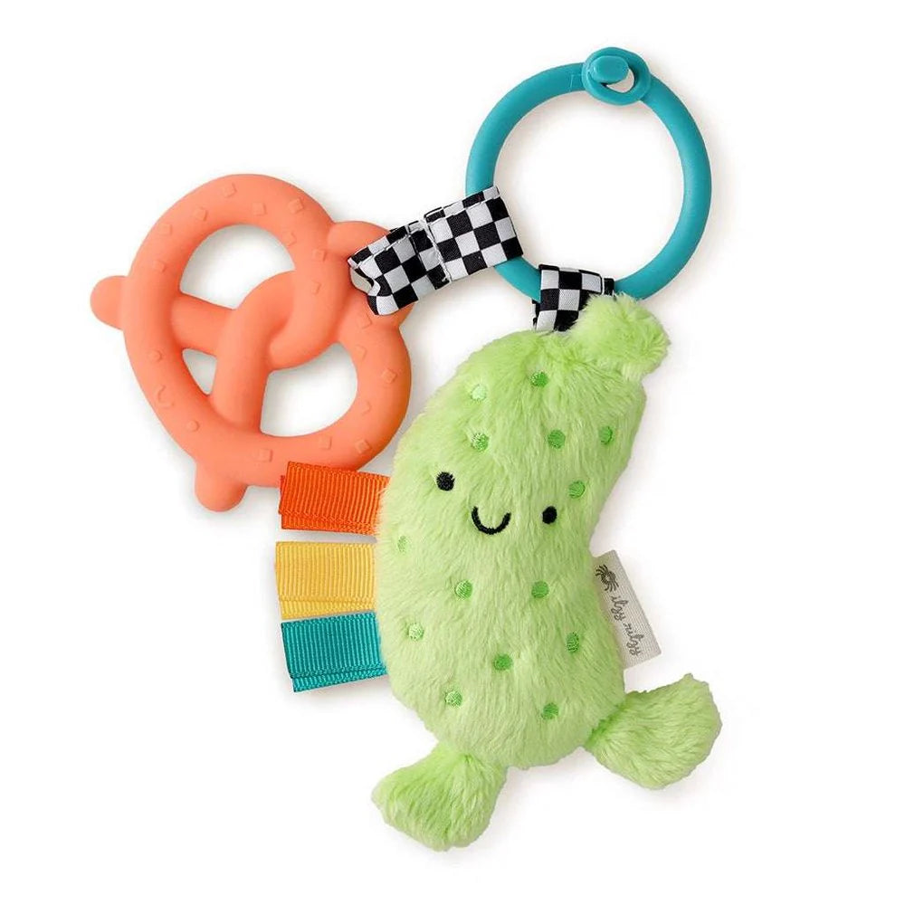 Plush + Teether: pickle