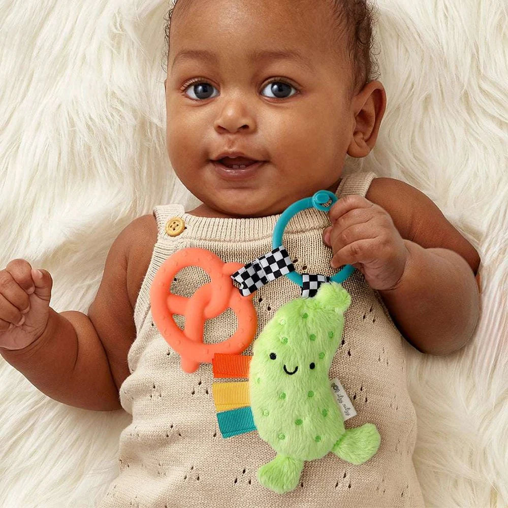 Plush + Teether: pickle