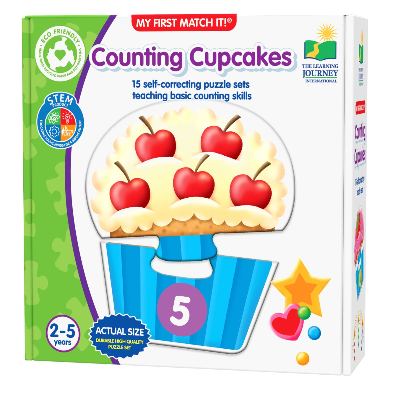My First Match It! Counting Cupcakes