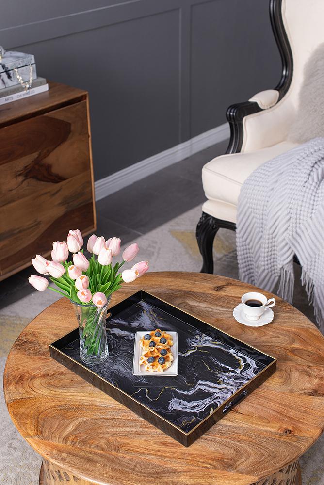marble design decorative Tray - medium
