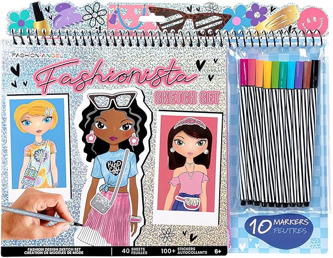 Fashionista sketch set