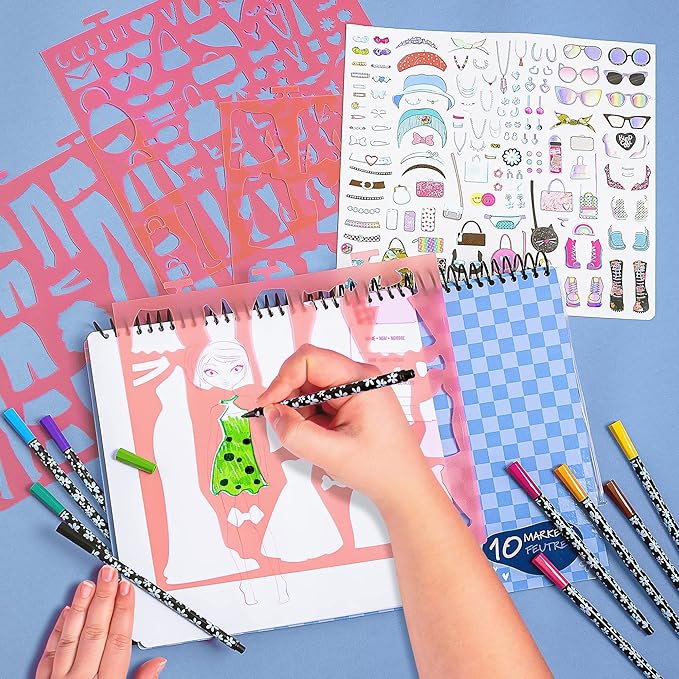 Fashionista sketch set