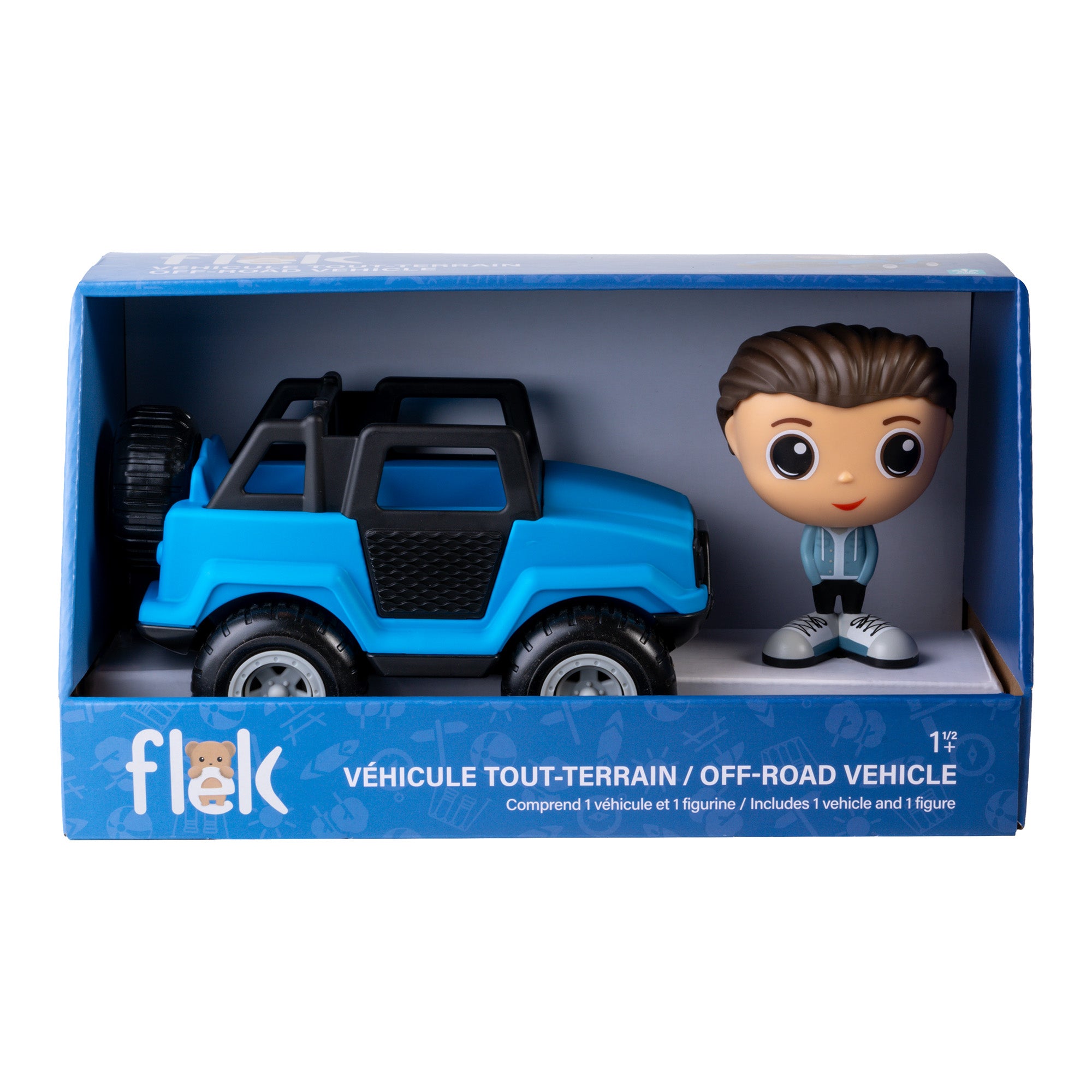 Off-Road Vehicle Blue with Figure - Alex