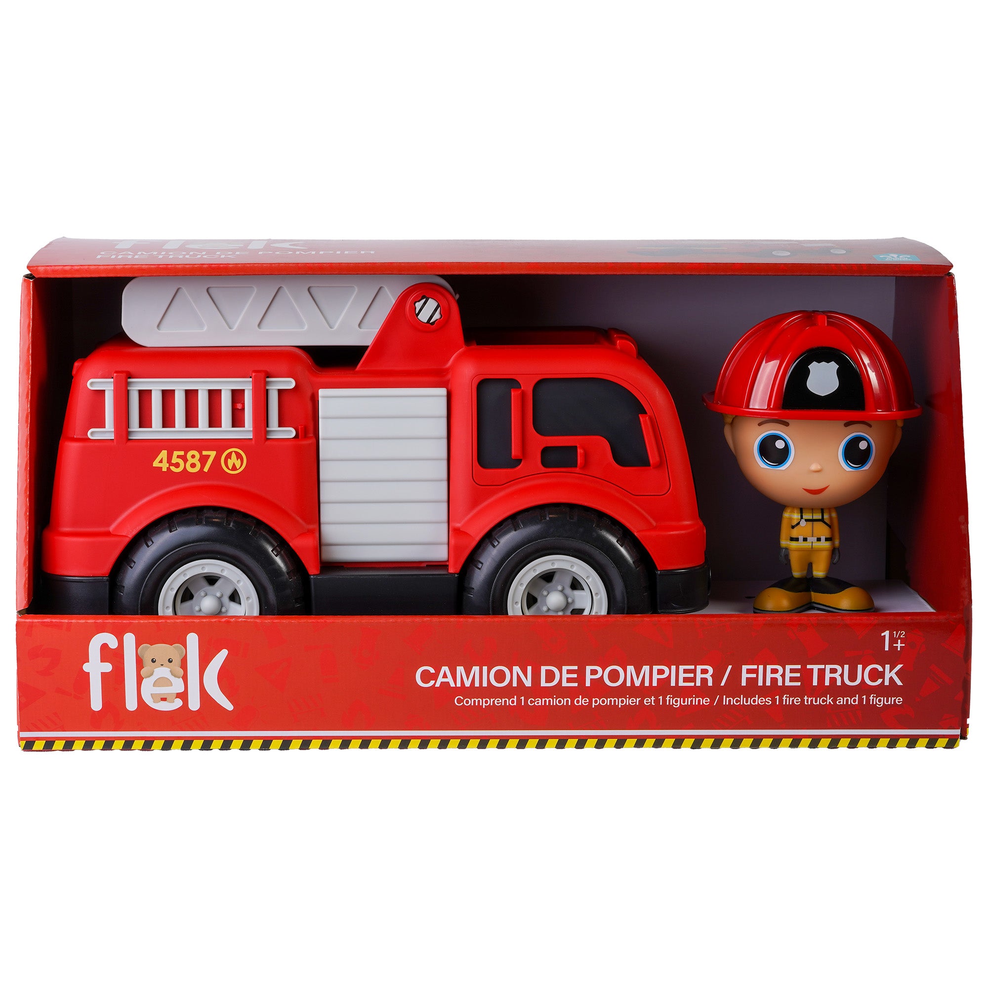 Fire Truck with Figure - charlie