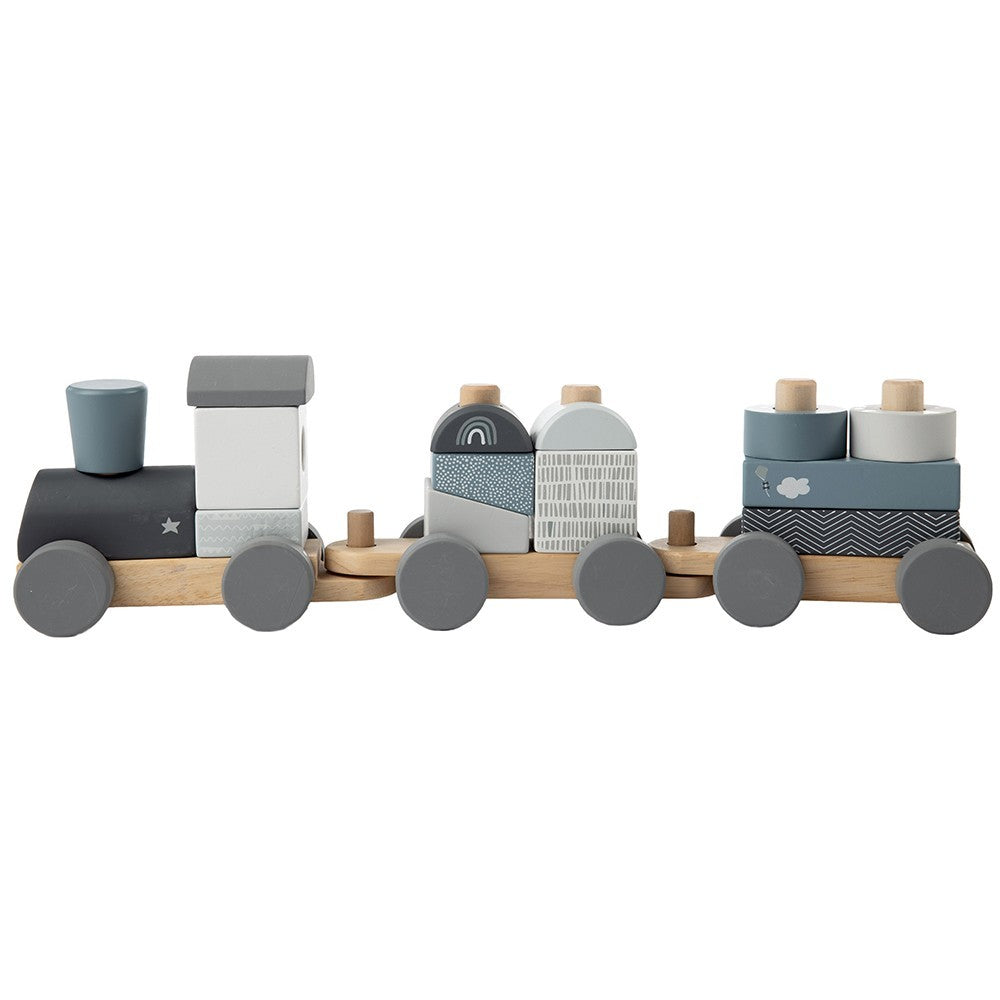 Stacking train - blue