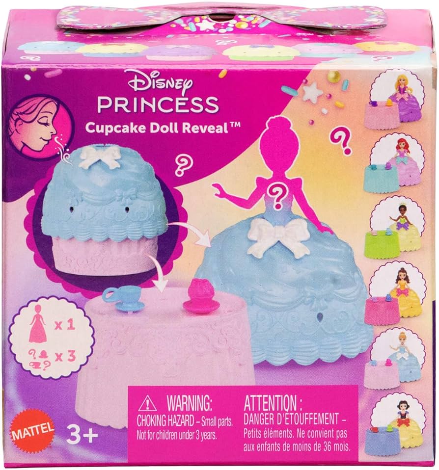 Disney princess cupcake doll reveal