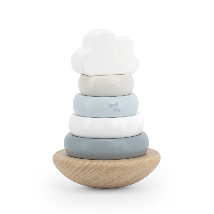 Stacking Rings - blue