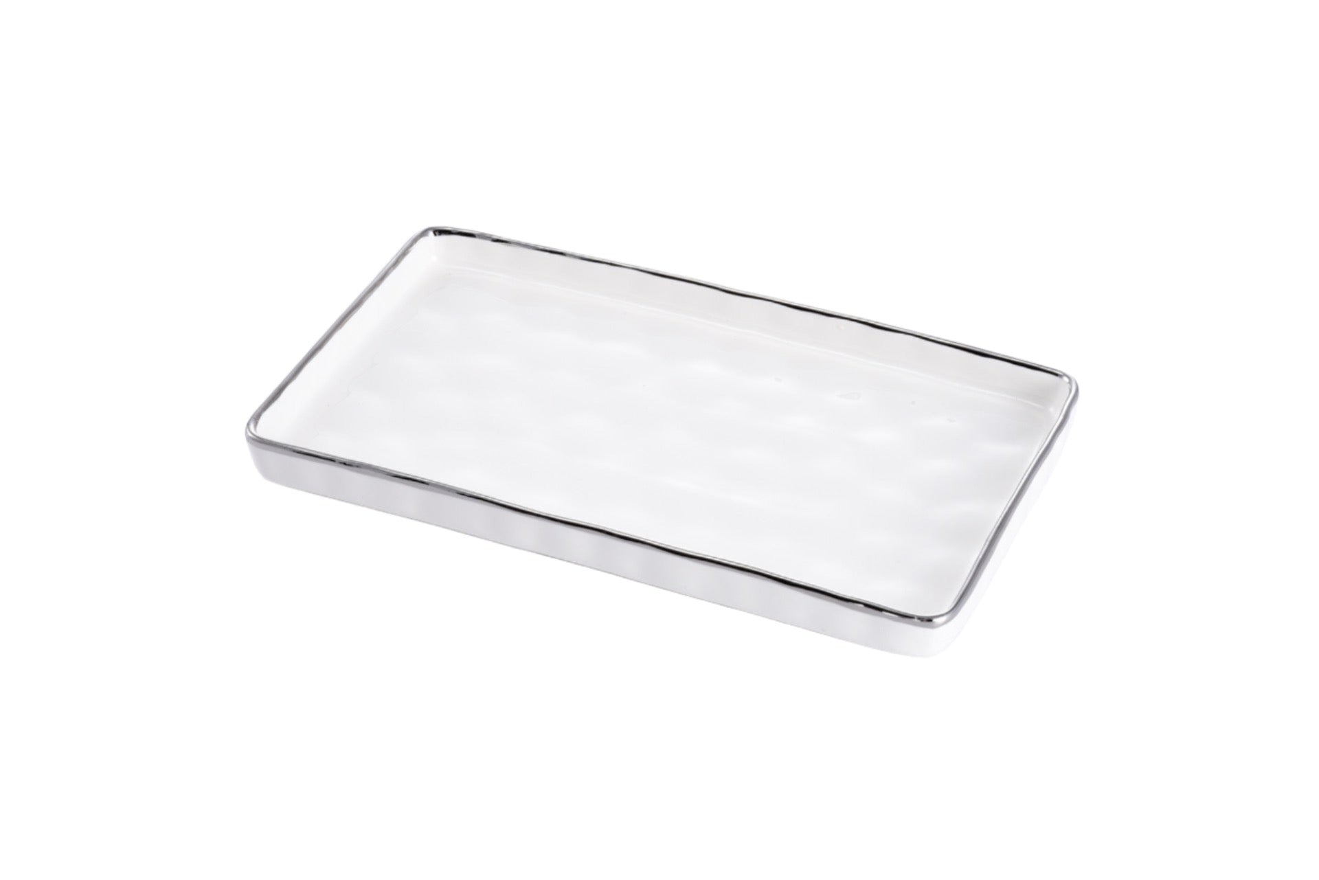 Pampa Bay Bianca Rectangular Tray