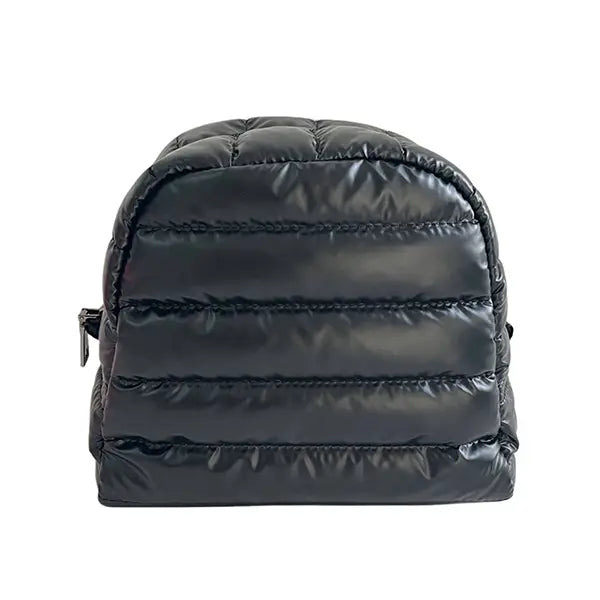 Cosmetic Puffer Bag Black