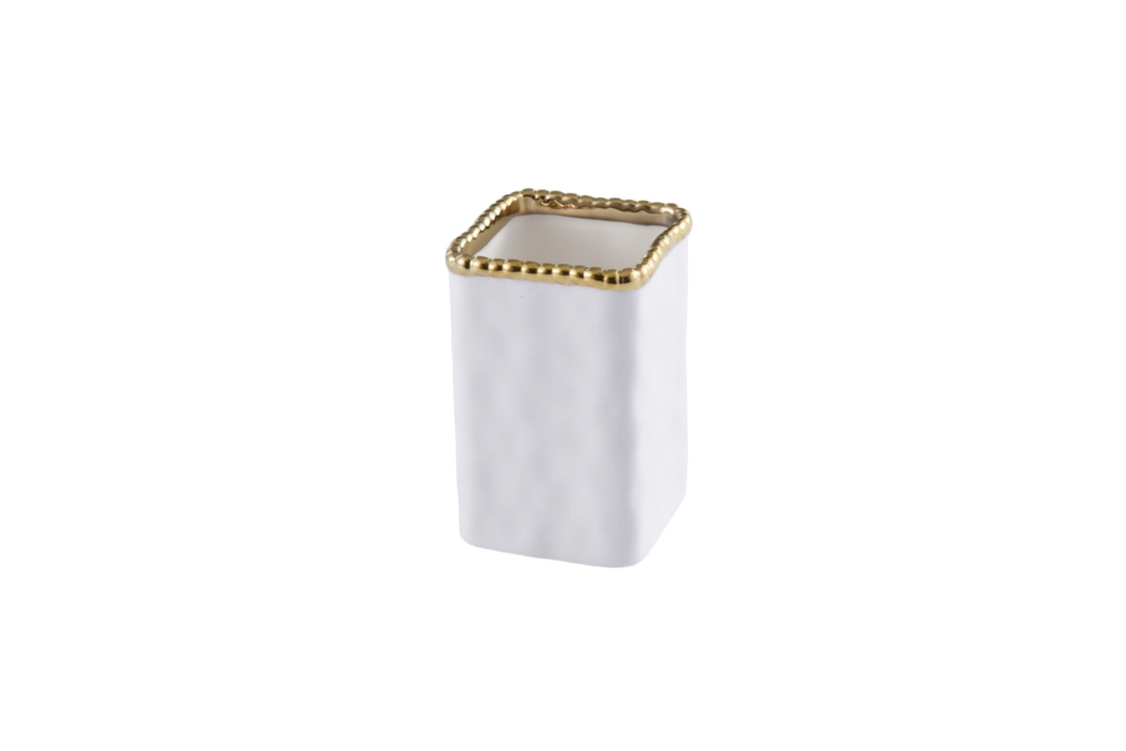 Pampa Bay Toothbrush Holder With Gold Beads
