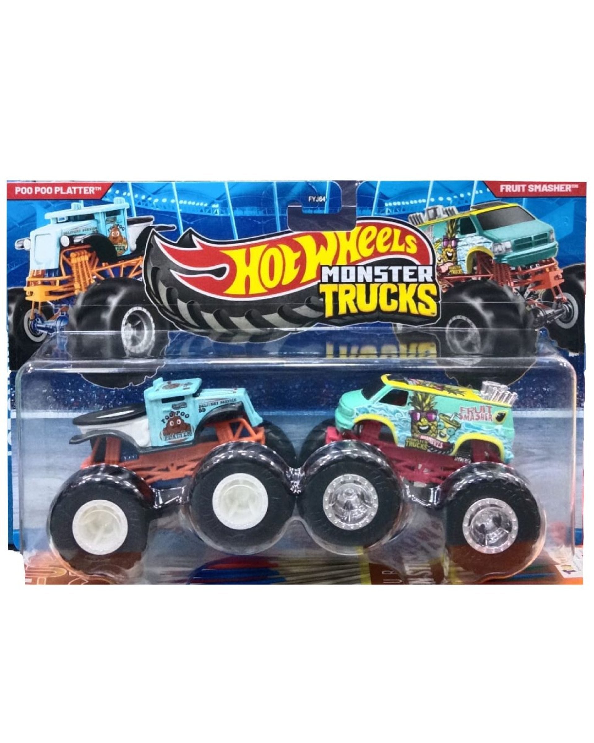 Hot wheels monster truck model combo
