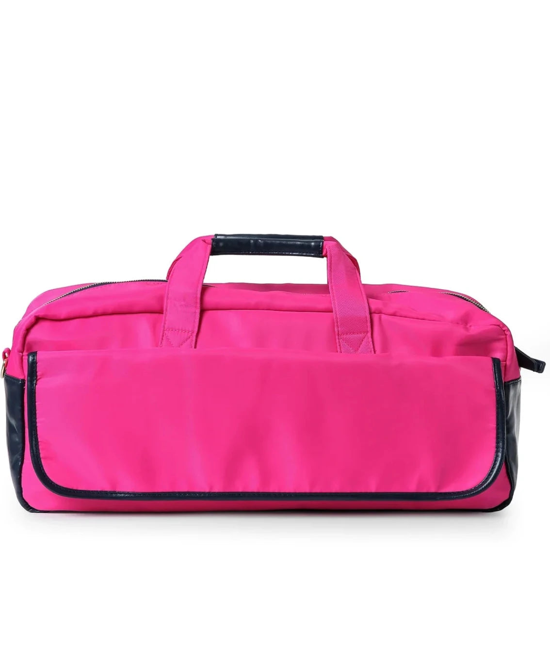 Mahjong bag - hot pink/navy