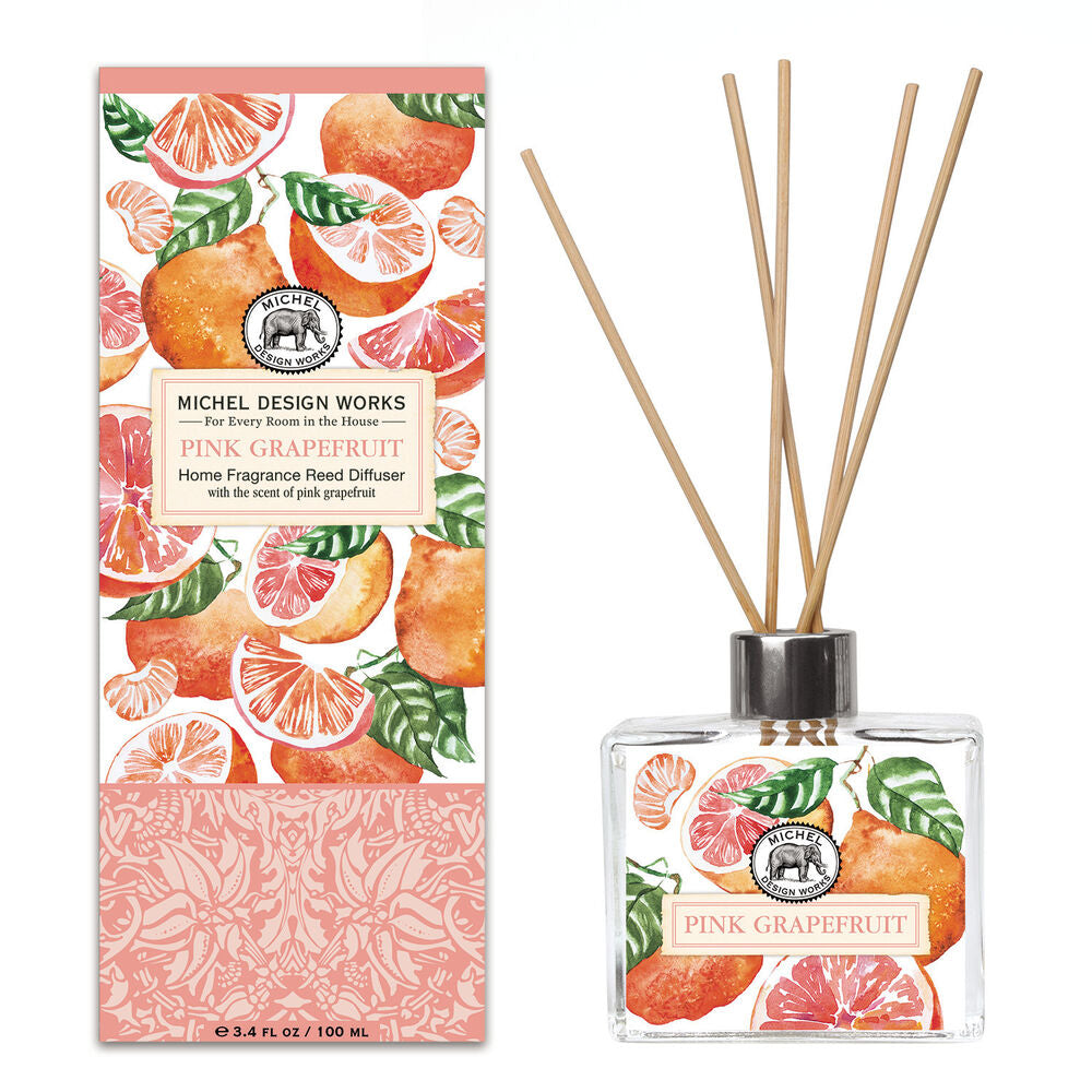 Michel Design- Pink Grapefruit Home Fragrance Reed Diffuser