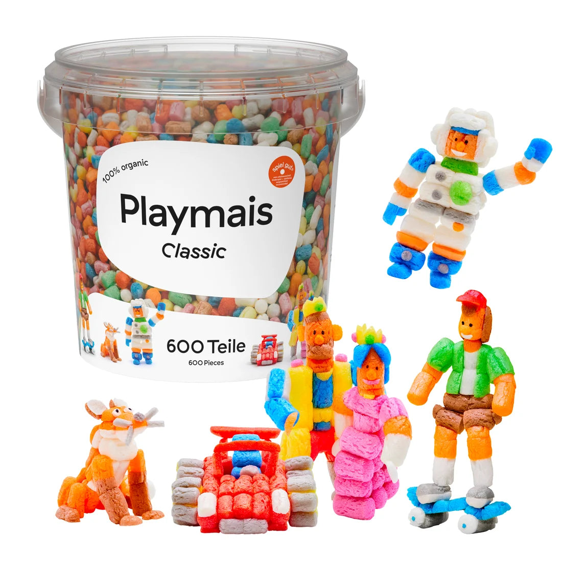 Playmais classic 600 piece bucket