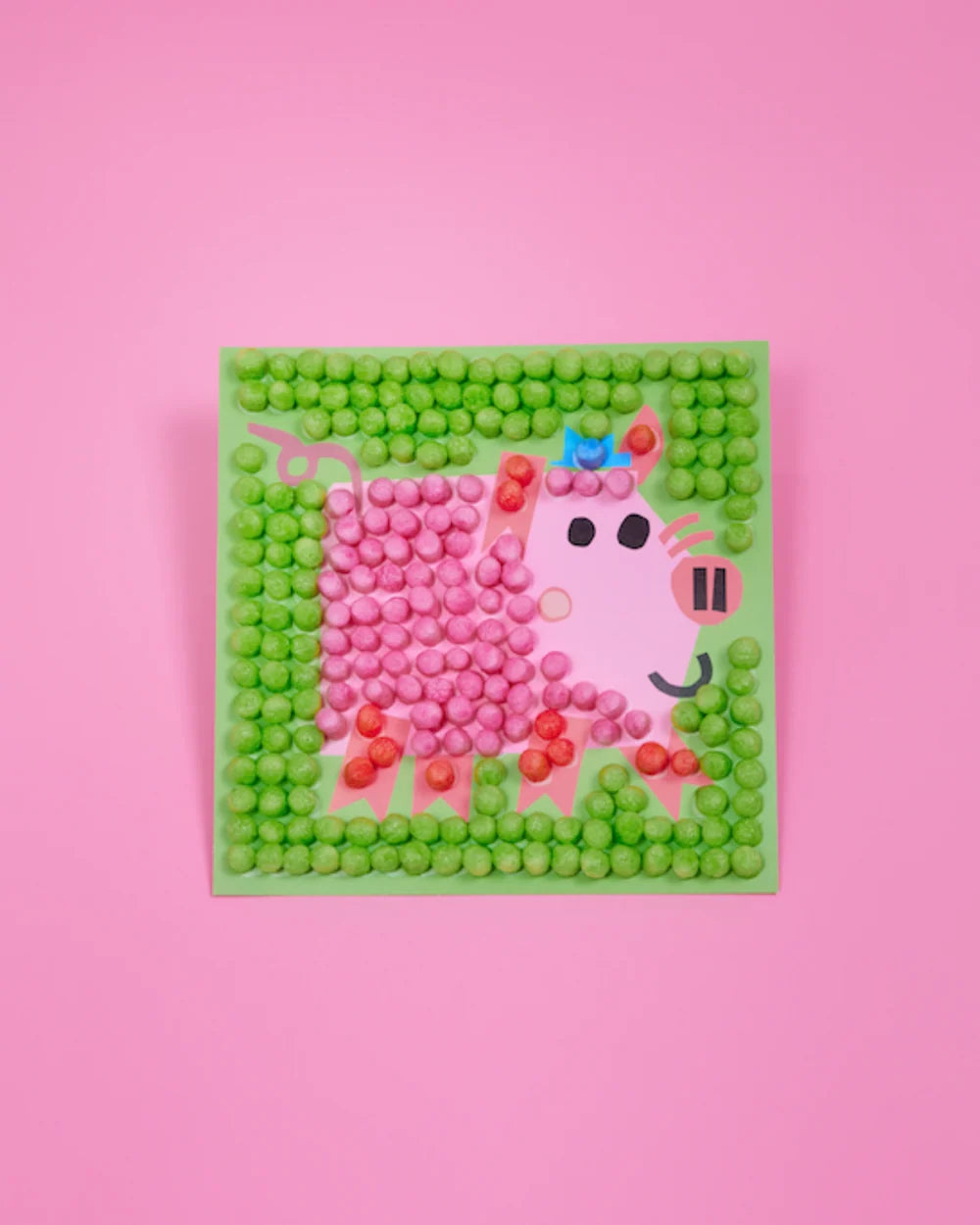Playmais mosaic farm crafting set