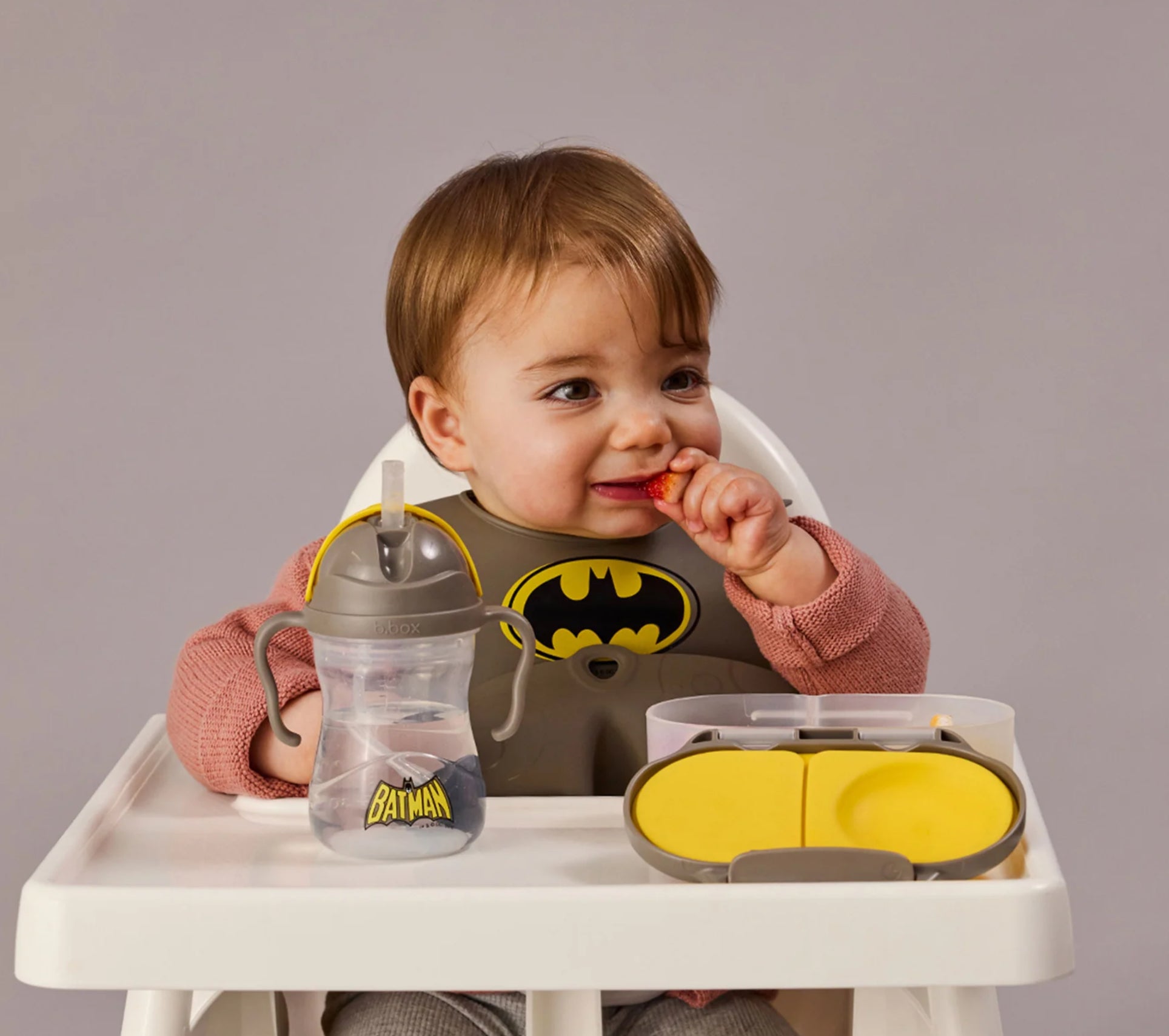 Bavoir en silicone Batman
