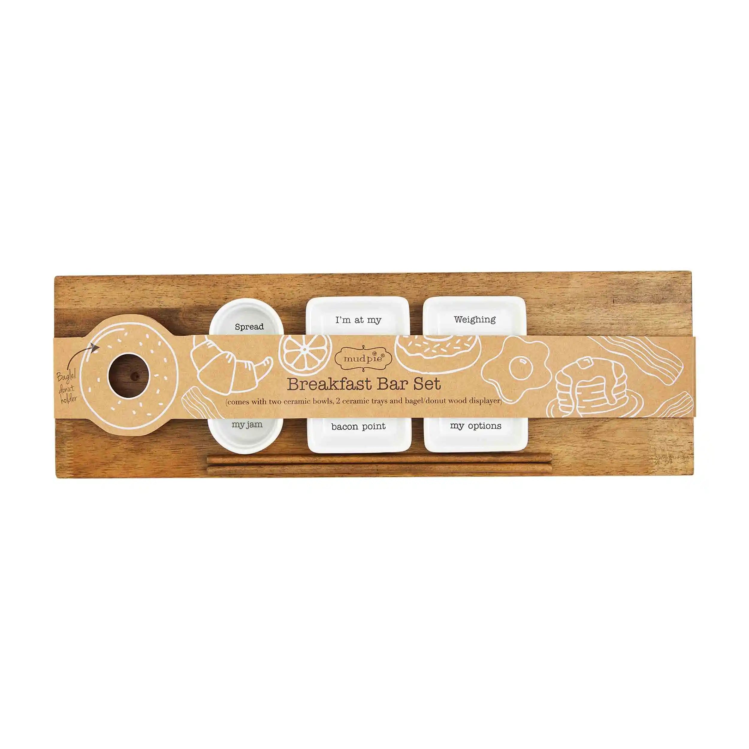 Mudpie Breakfast Bar Set