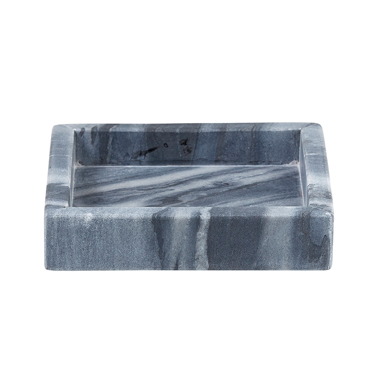 Marble Square Tray - Grey