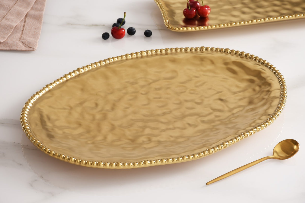 Pampa Bay Monte Carlo large oval platter