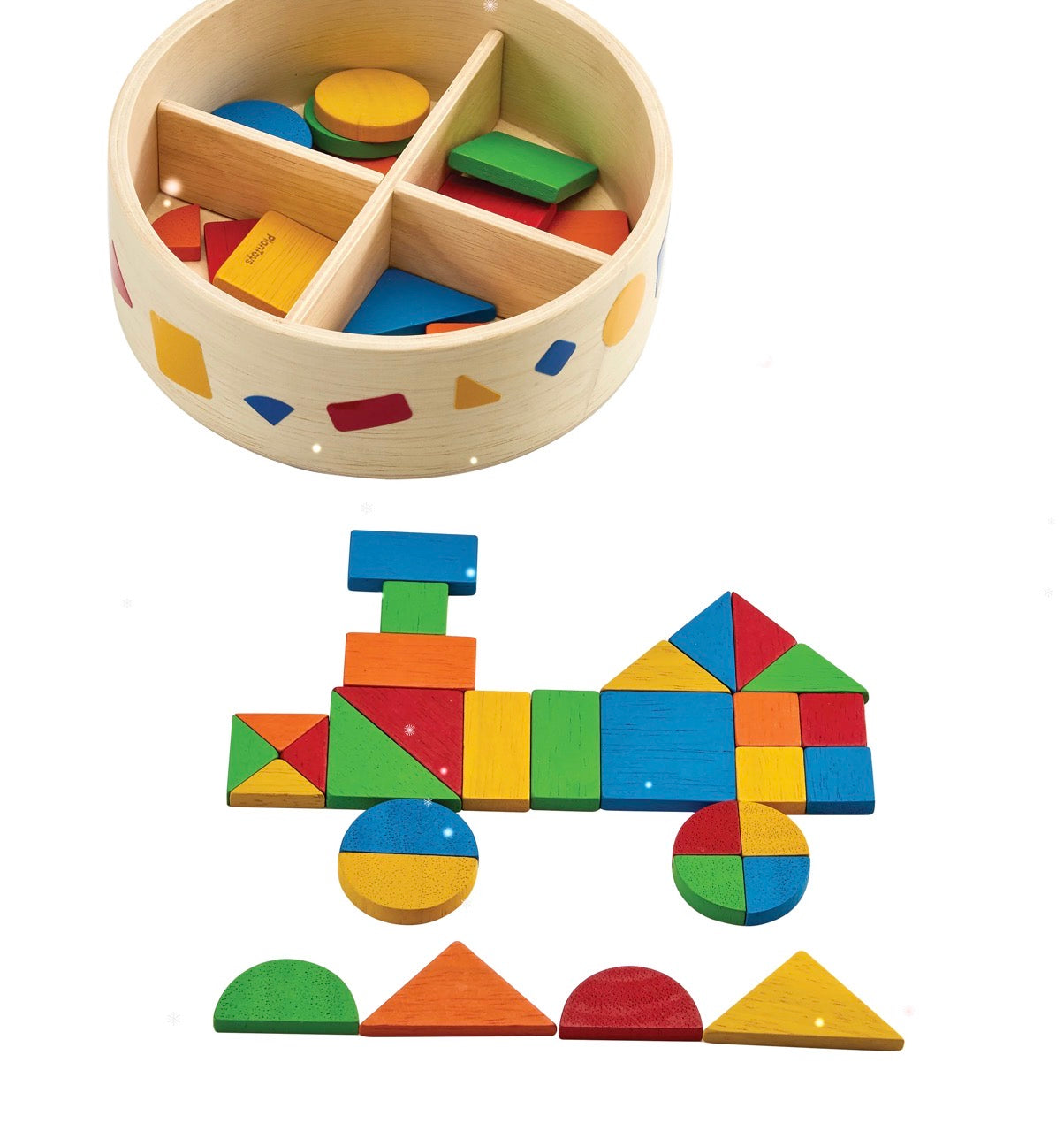 Geometric Mosaic pieces