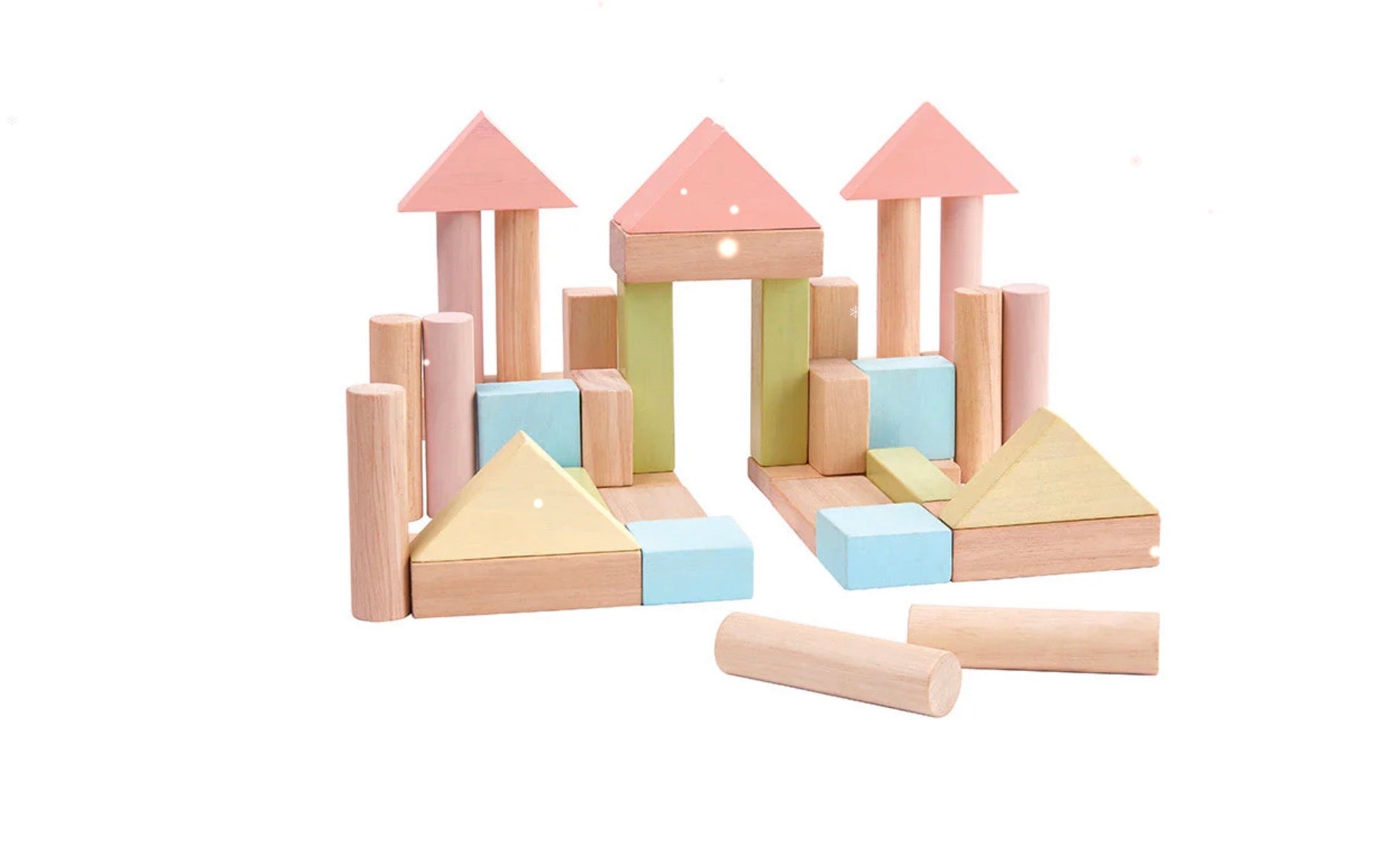 Colorful 40 unit blocks