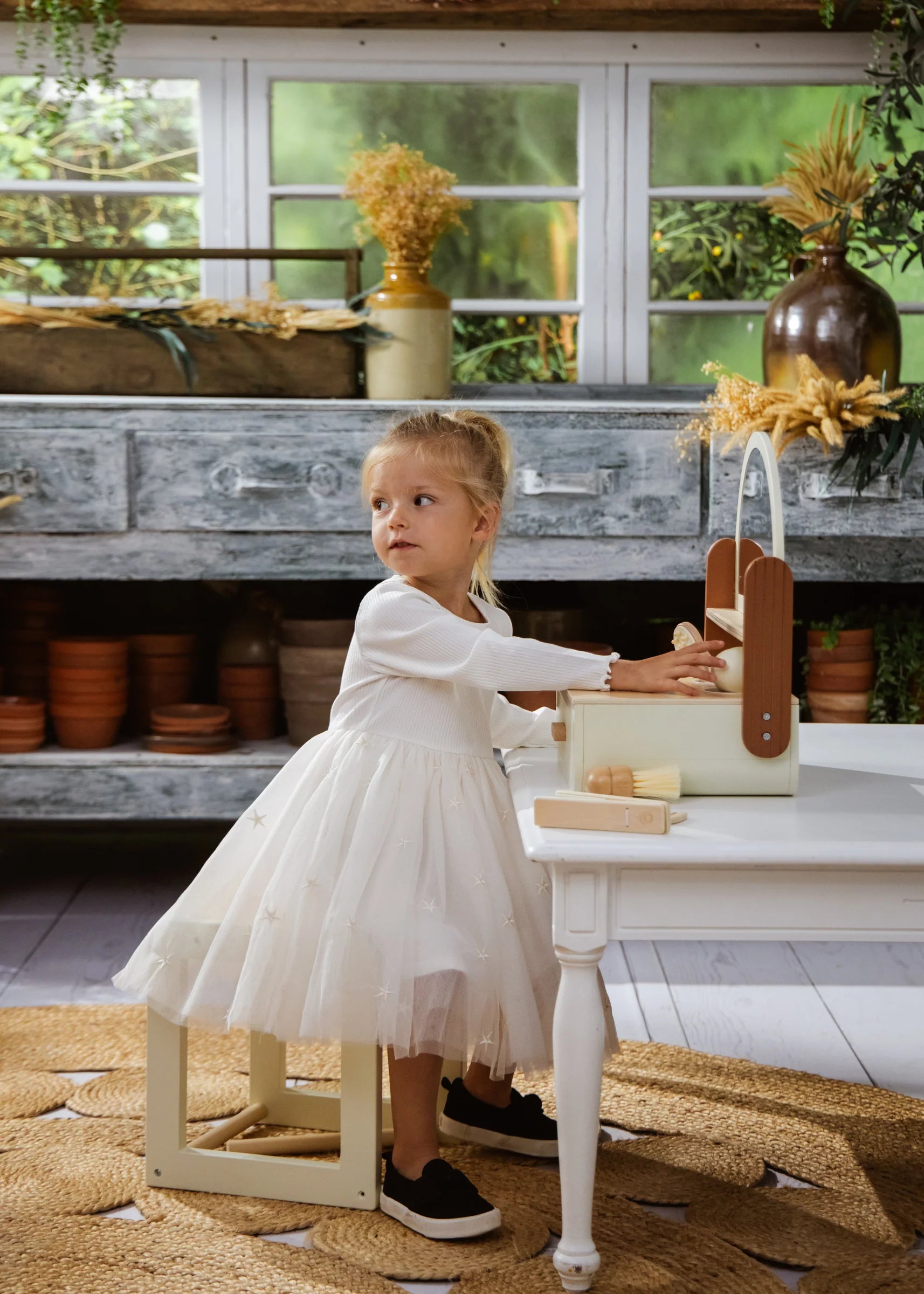 Personalized Wooden Beauty Station