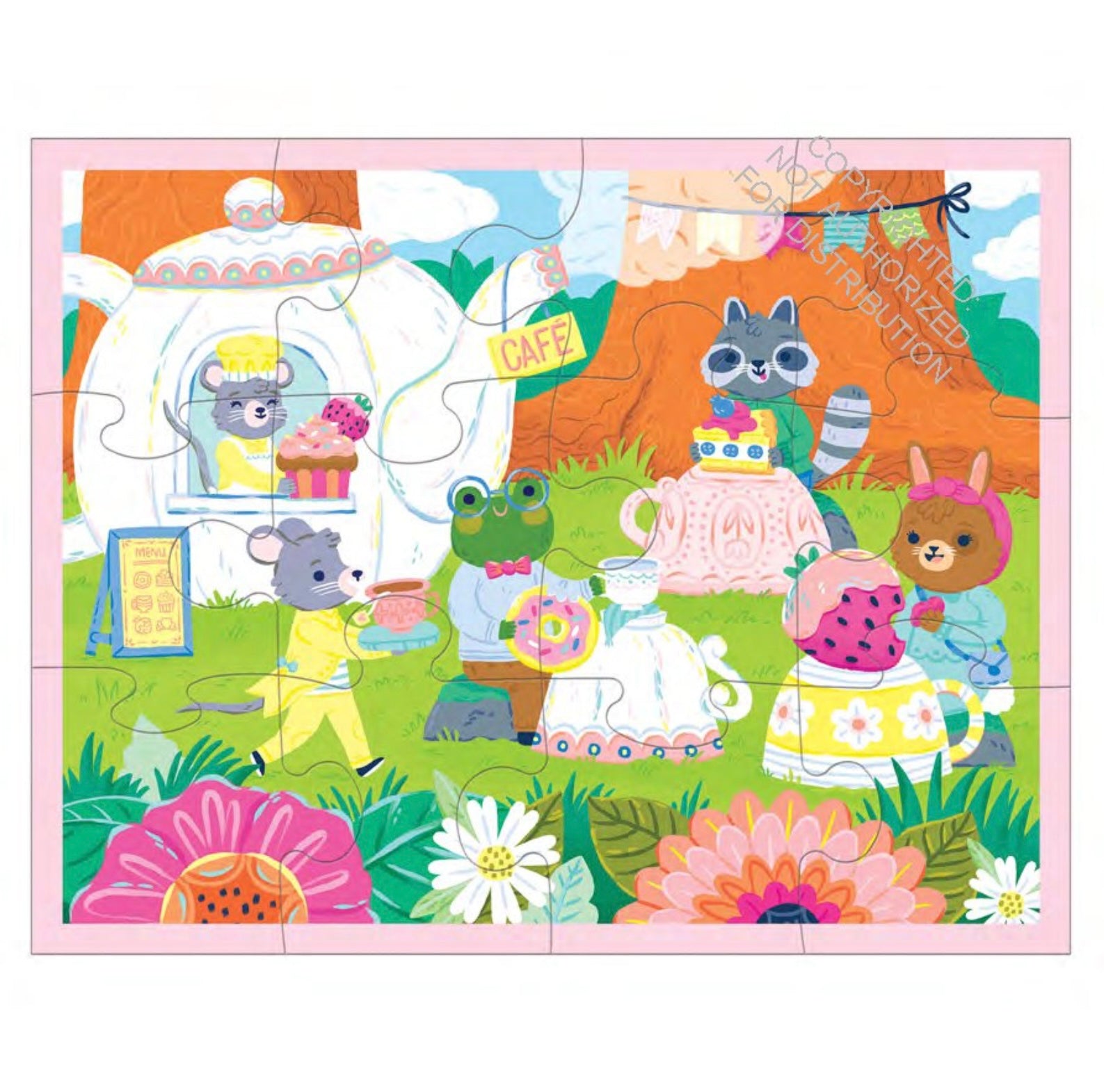 Tea Party Pouch Puzzle