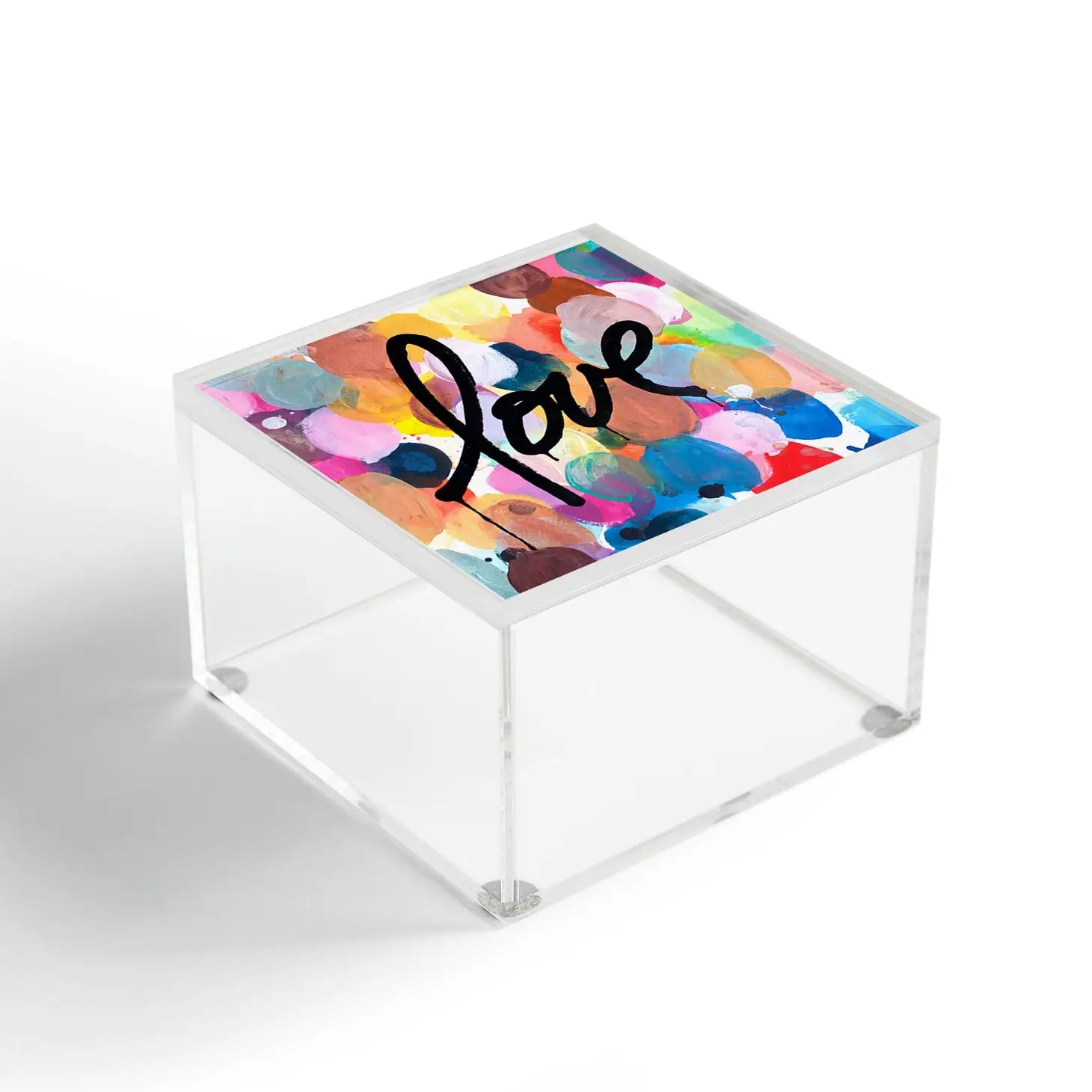 Acrylic box - love