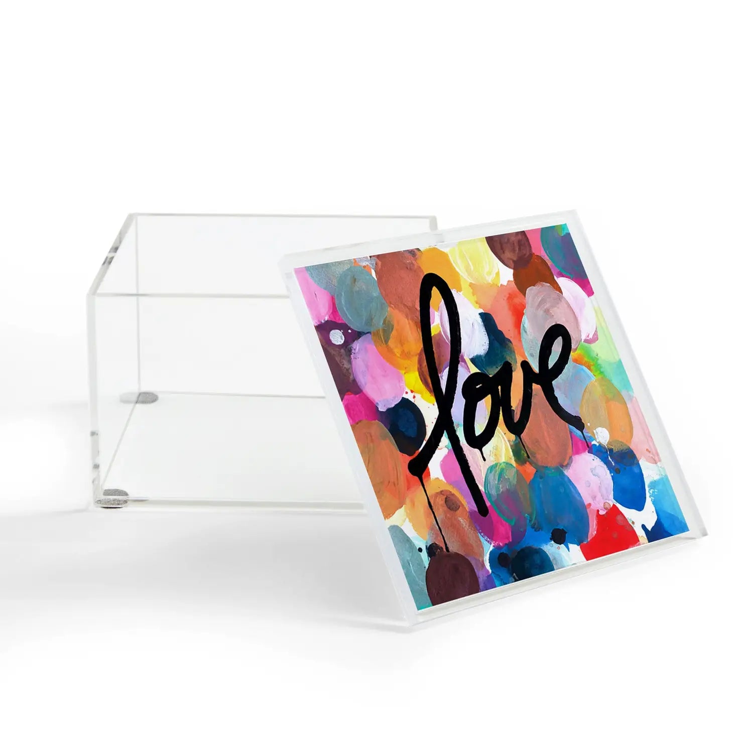 Acrylic box - love