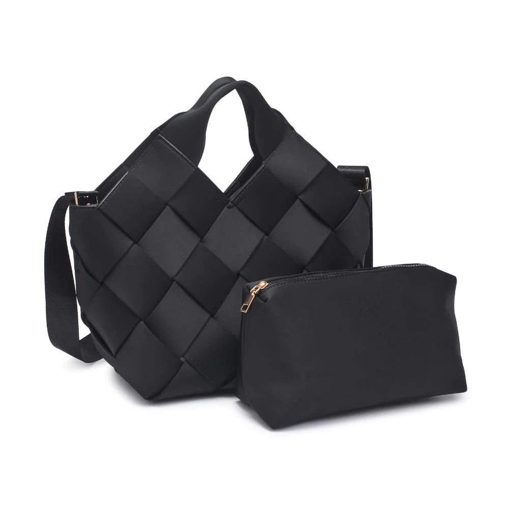 Sol and Selene Woven neoprene tote