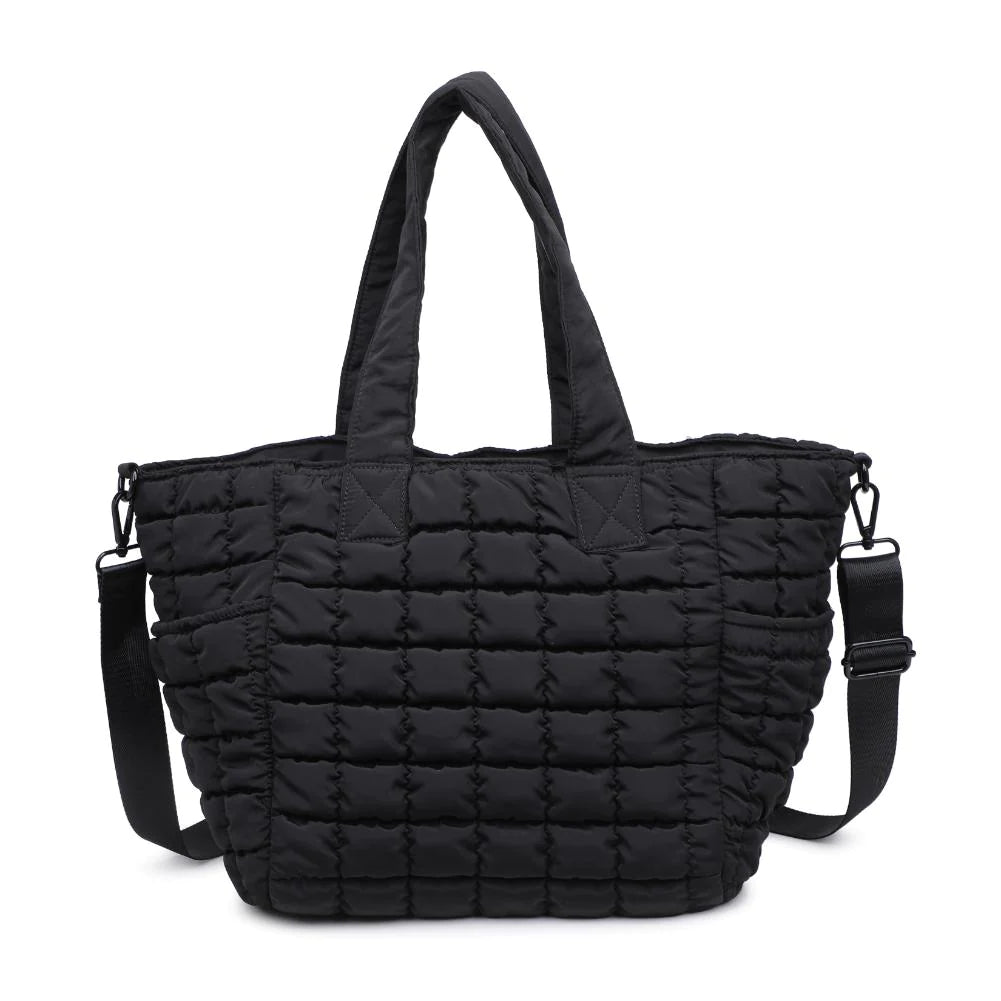 Sol and Selene black dreamer tote bag