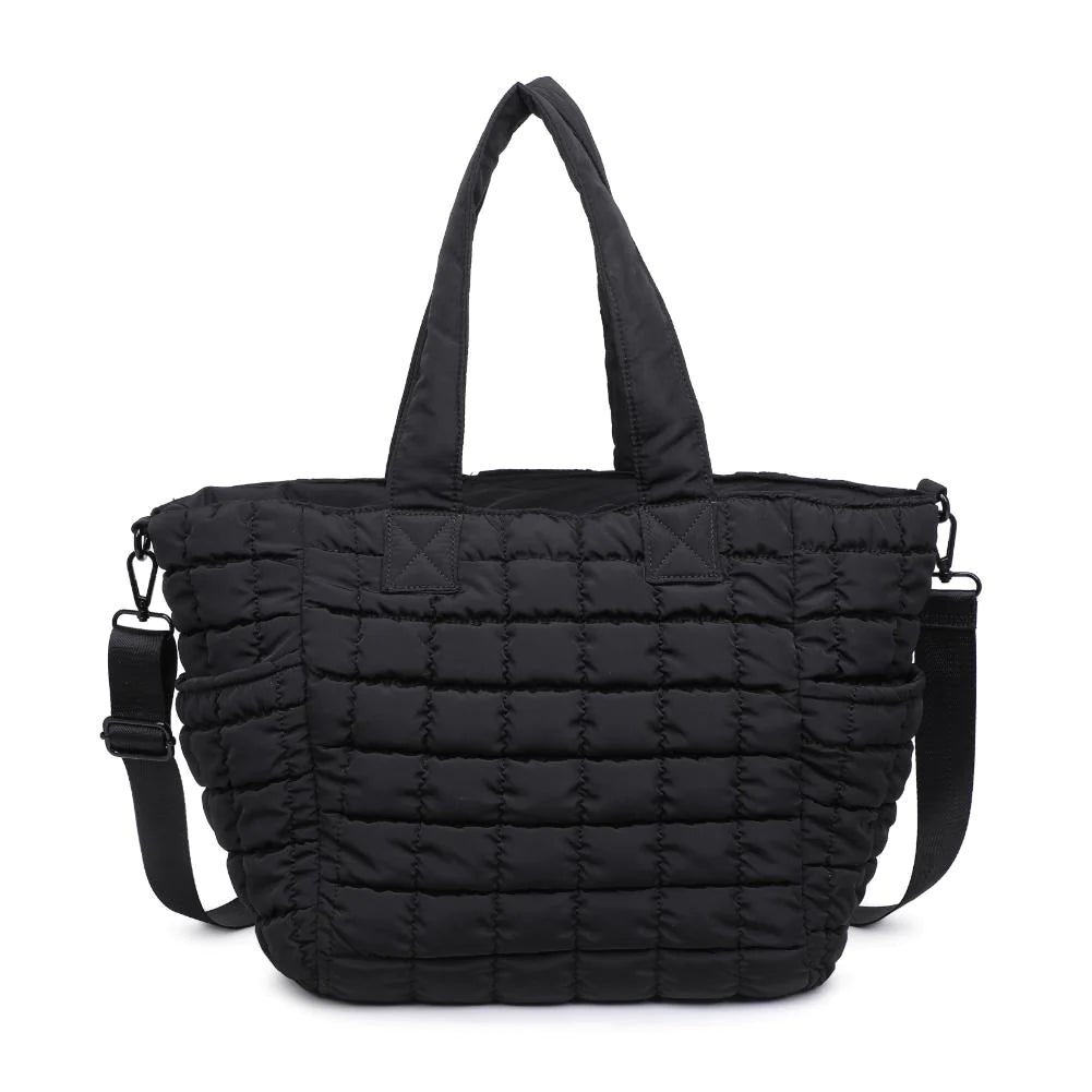 Sol and Selene black dreamer tote bag