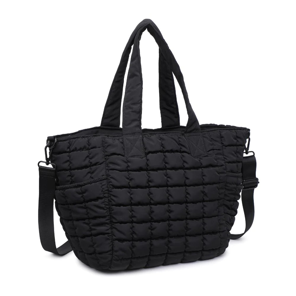 Sol and Selene black dreamer tote bag