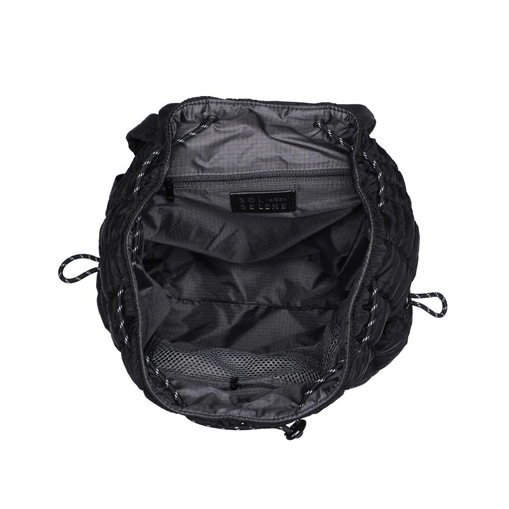 Sol and Selene black vitality backpack