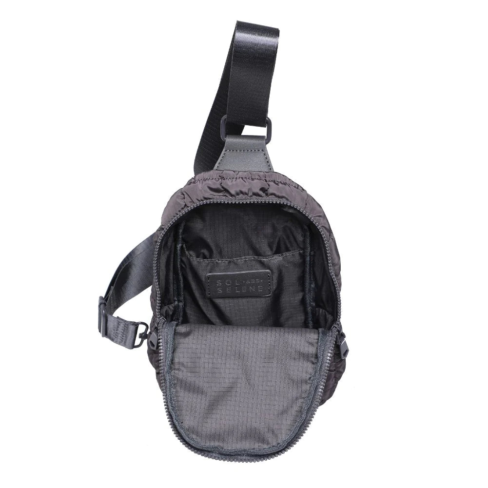 Sol and Selene carbon rejuvenate sling backpack